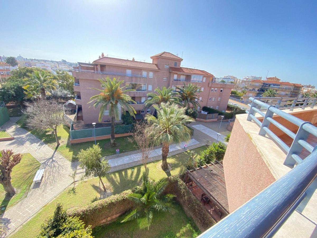 Atico Terraza 65M. Playa, Piscina, A/C, Wifi Apartment Sanlucar de Barrameda Luaran gambar