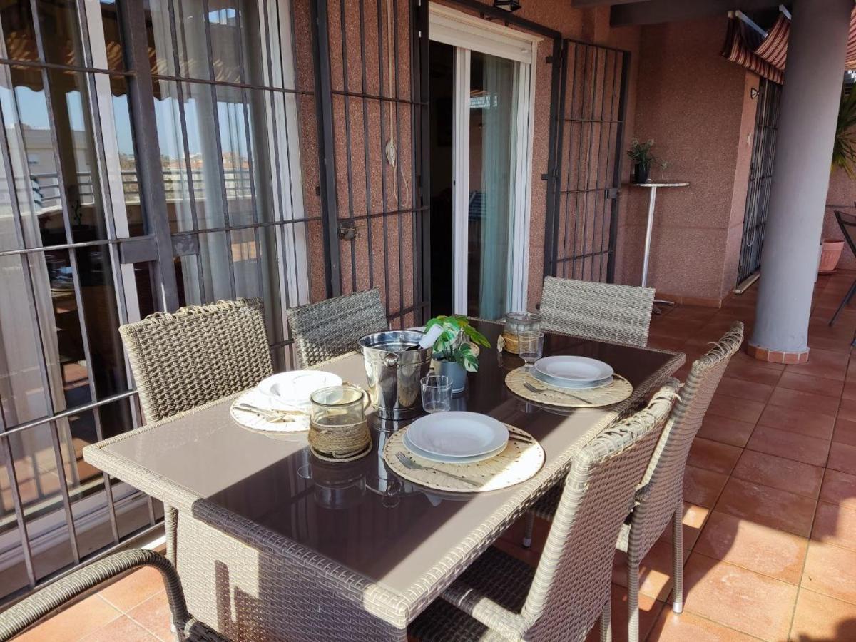 Atico Terraza 65M. Playa, Piscina, A/C, Wifi Apartment Sanlucar de Barrameda Luaran gambar
