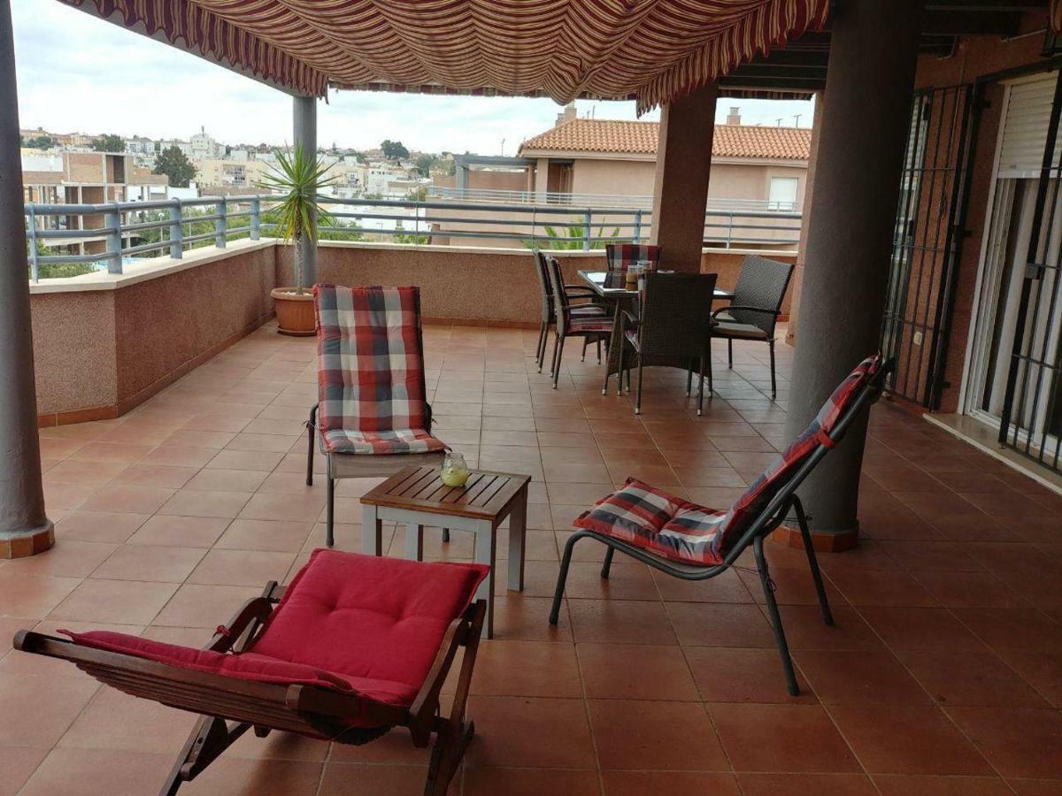 Atico Terraza 65M. Playa, Piscina, A/C, Wifi Apartment Sanlucar de Barrameda Luaran gambar